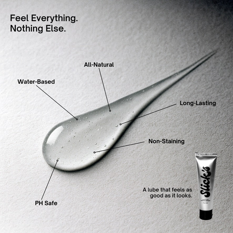Water-Based Lube SLICK'S FOR ALL Water-Based Lube SLICK'S FOR ALL